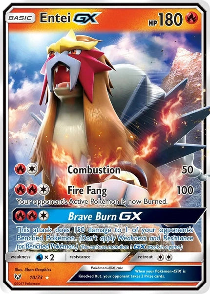 10 / 73 Entei-GX - Ultra Rare - Collectible Madness