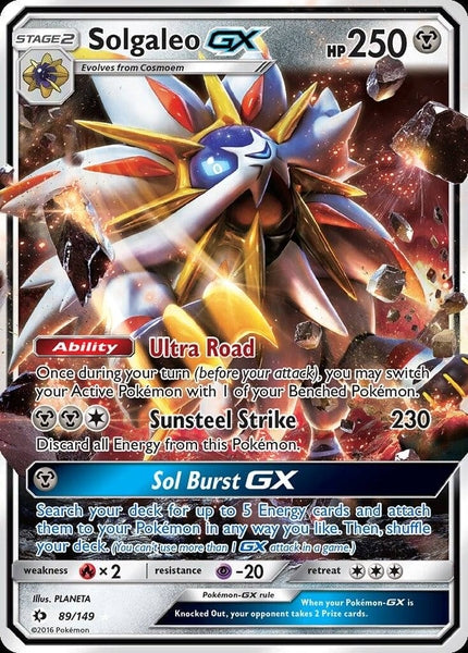 089 / 149 Solgaleo-GX - Ultra Rare - Collectible Madness