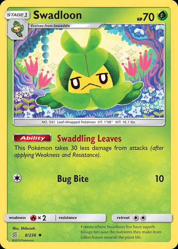 008/ 236 Swadloon - Uncommon - Collectible Madness