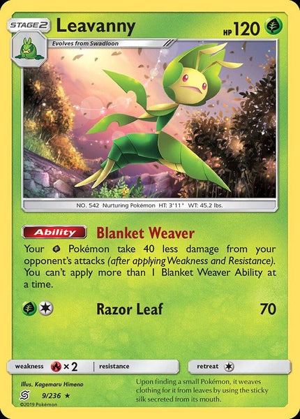009/ 236 Leavanny - Rare - Collectible Madness