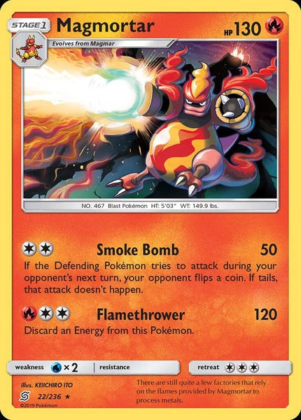 022/ 236 Magmortar - Rare - Collectible Madness