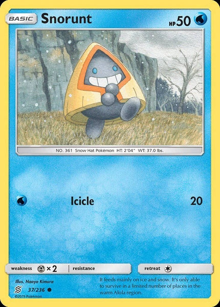 037/ 236 Snorunt - Common - Collectible Madness