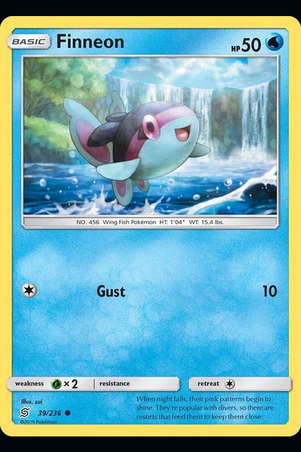 039/ 236 Finneon - Common - Collectible Madness