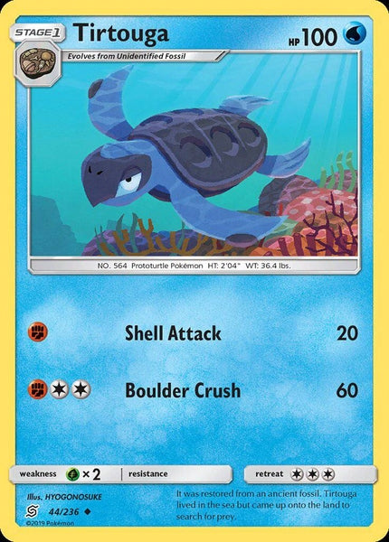 044/ 236 Tirtouga - Uncommon - Collectible Madness