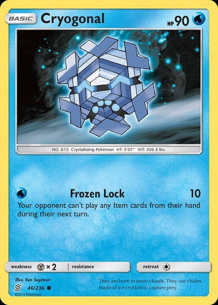 046/ 236 Cryogonal - Common - Collectible Madness