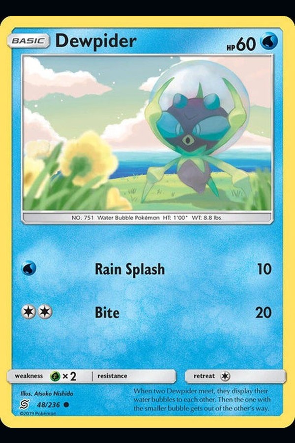 048/ 236 Dewpider - Common - Collectible Madness
