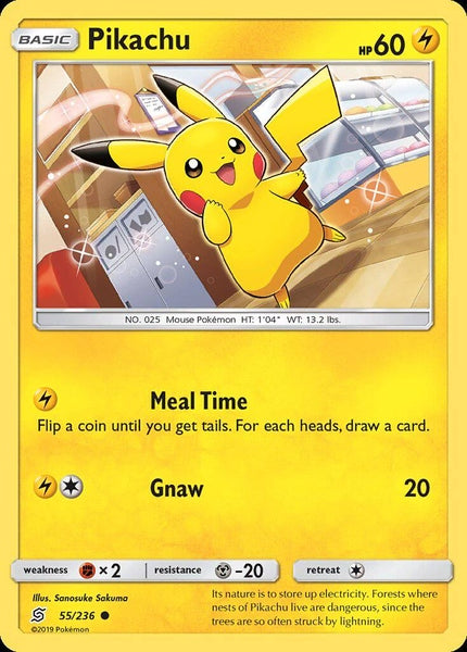 055/ 236 Pikachu - Common - Collectible Madness