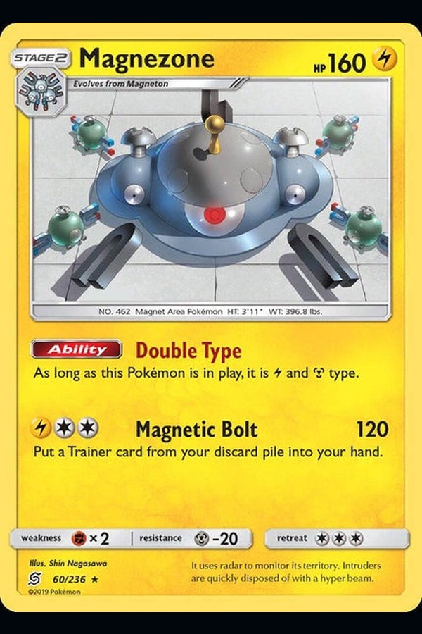 060/ 236 Magnezone - Holo Rare Reverse Holo - Collectible Madness