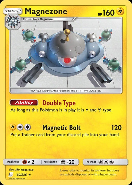 060/ 236 Magnezone - Holo Rare Reverse Holo - Collectible Madness