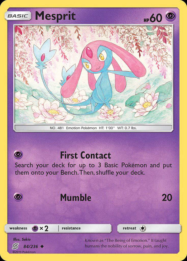 084/ 236 Mesprit - Uncommon - Collectible Madness
