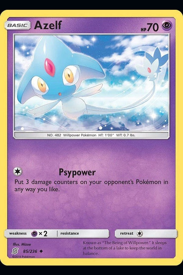 085/ 236 Azelf - Uncommon - Collectible Madness