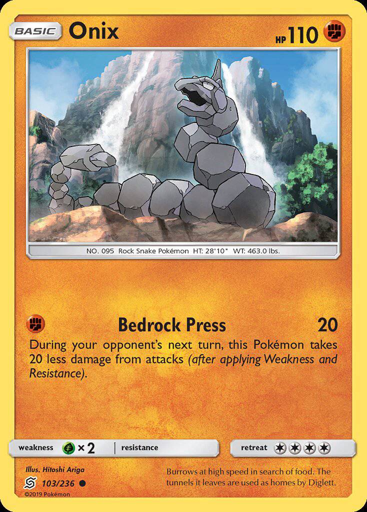 103/ 236 Onix - Common - Collectible Madness