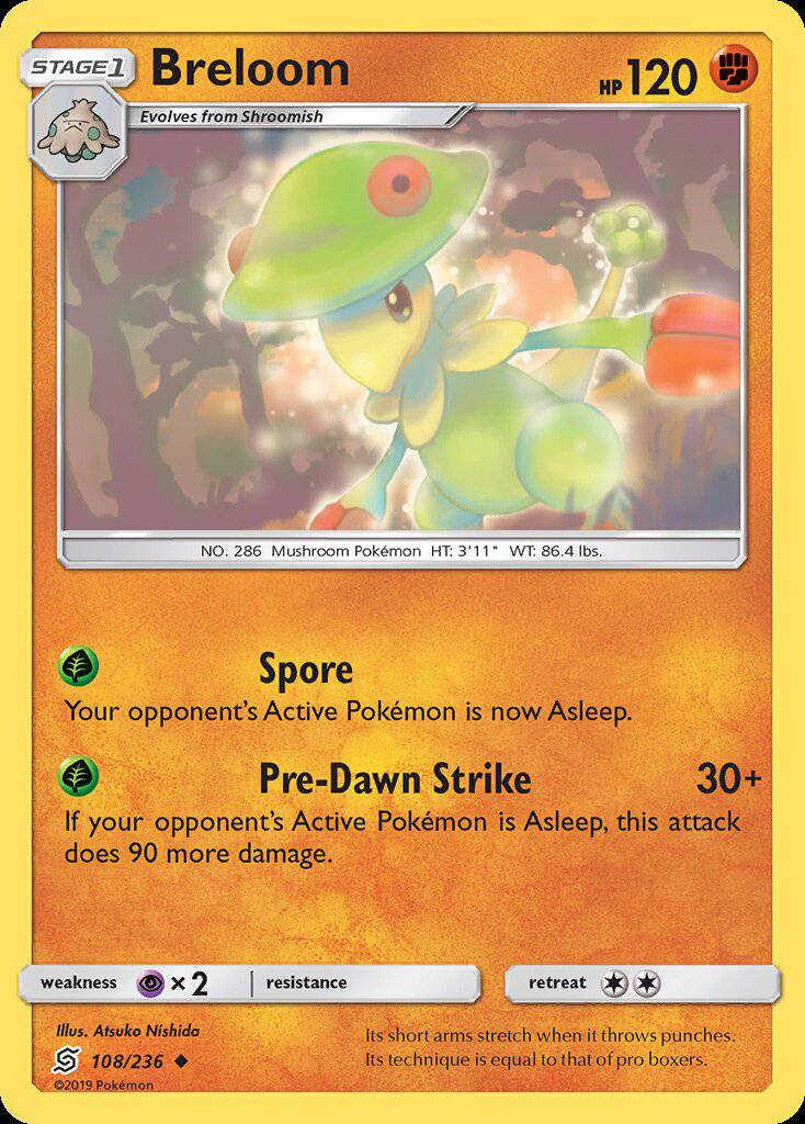 108/ 236 Breloom - Uncommon - Collectible Madness