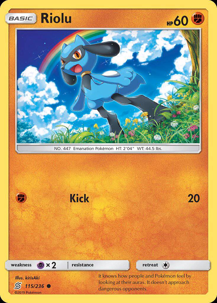 115/ 236 Riolu - Common - Collectible Madness