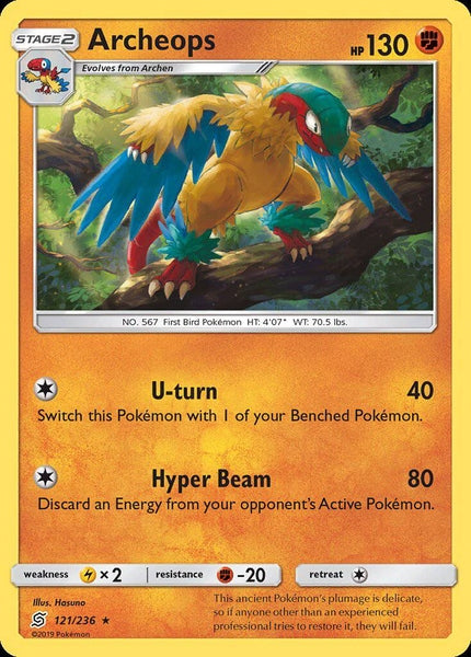 121/ 236 Archeops - Rare - Collectible Madness
