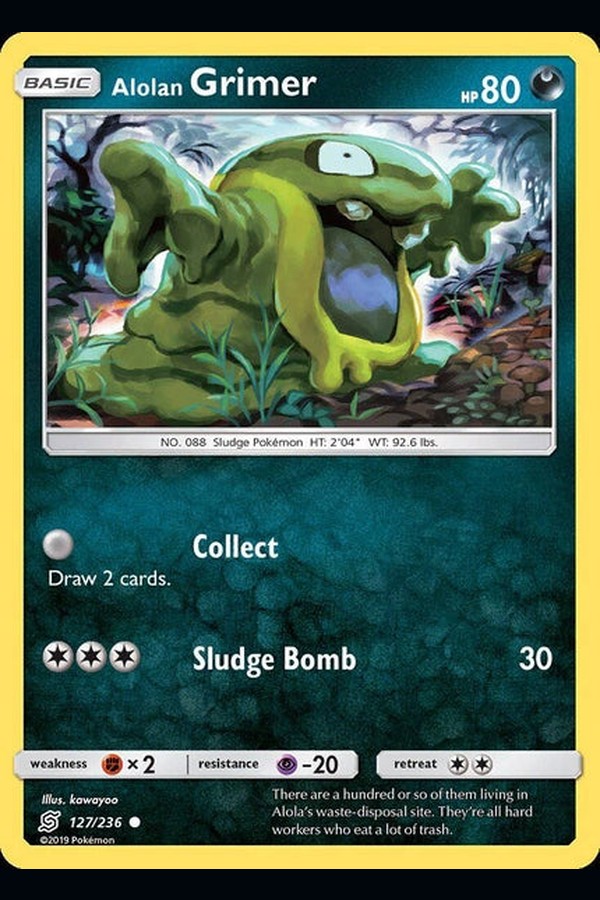 127/ 236 Alolan Grimer - Common - Collectible Madness