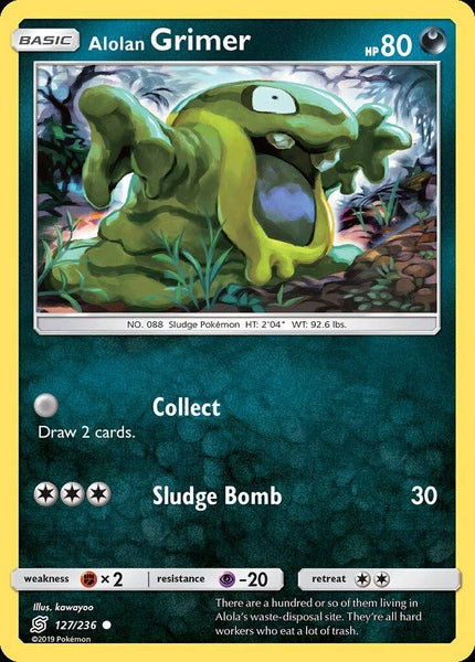 127/ 236 Alolan Grimer - Common - Collectible Madness