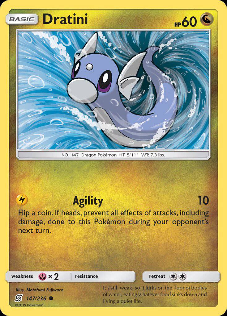 147/ 236 Dratini - Common - Collectible Madness