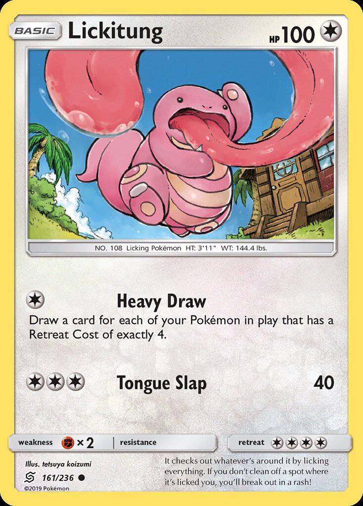 161/ 236 Lickitung - Common - Collectible Madness