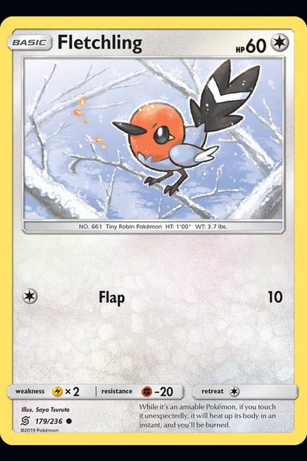 179/ 236 Fletchling - Common Reverse Holo - Collectible Madness