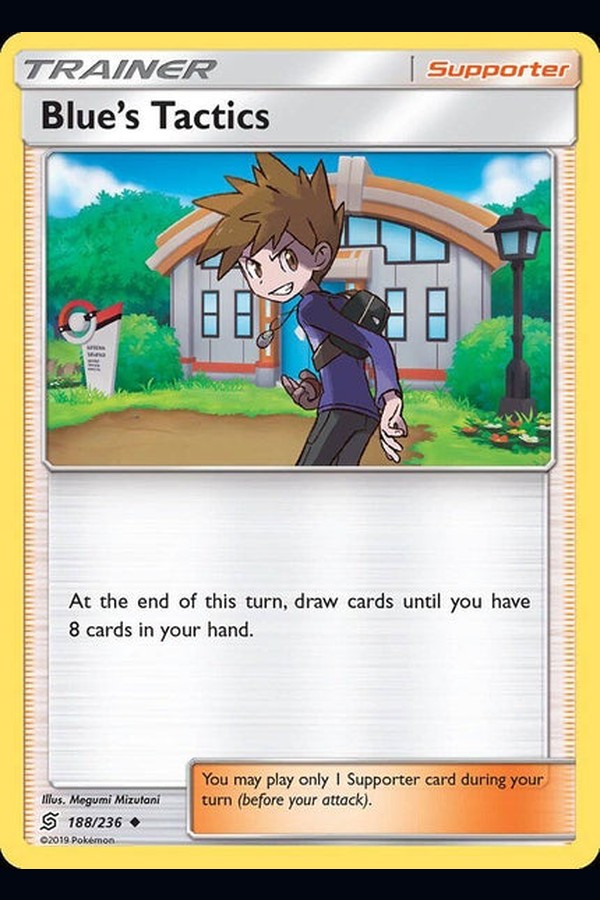 188/ 236 Blue‚Äôs Tactics - Uncommon - Collectible Madness