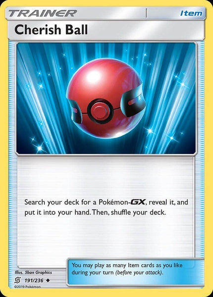 191/ 236 Cherish Ball - Uncommon - Collectible Madness