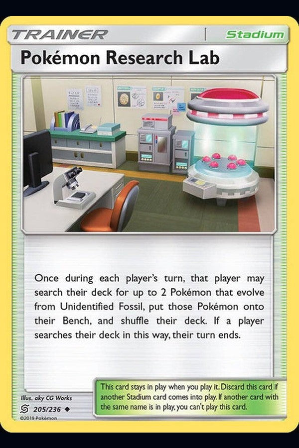 205/ 236 Pok‚àö¬©mon Research Lab - Uncommon - Collectible Madness