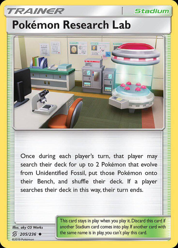 205/ 236 Pokémon Research Lab - Uncommon - Collectible Madness