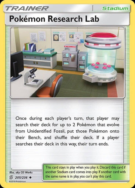 205/ 236 Pok√©mon Research Lab - Uncommon - Collectible Madness