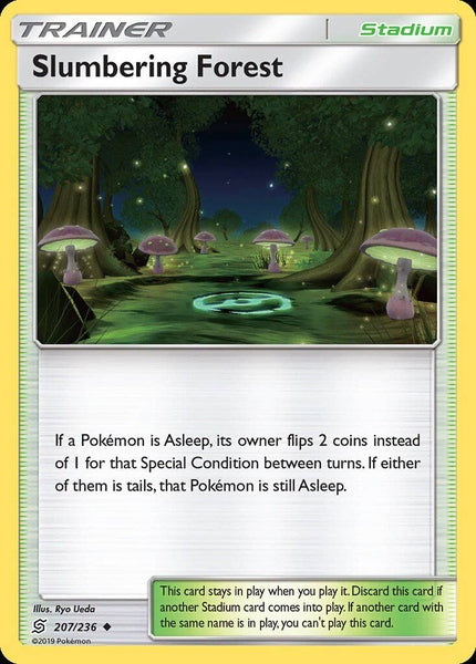 207/ 236 Slumbering Forest - Uncommon Reverse Holo - Collectible Madness