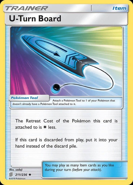 211/ 236 U-Turn Board - Uncommon - Collectible Madness