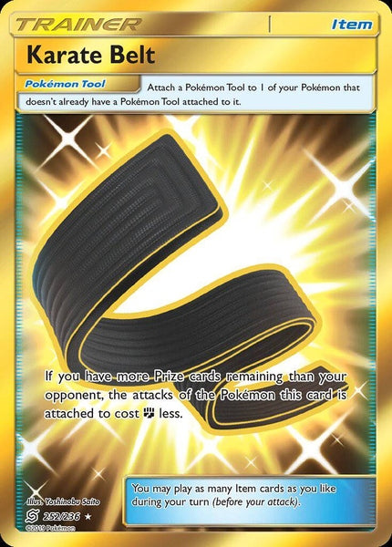 252/ 236 Karate Belt - Secret Rare - Collectible Madness