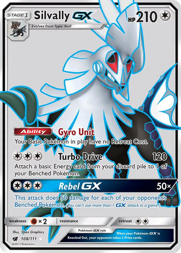 108/111 Silvally GX Full Art - Collectible Madness