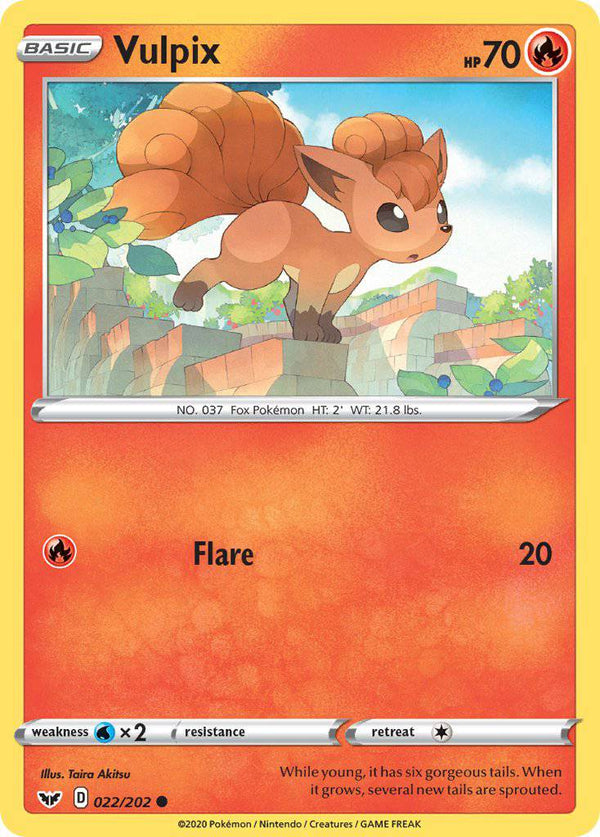 022 / 202 Vulpix - Common - Collectible Madness