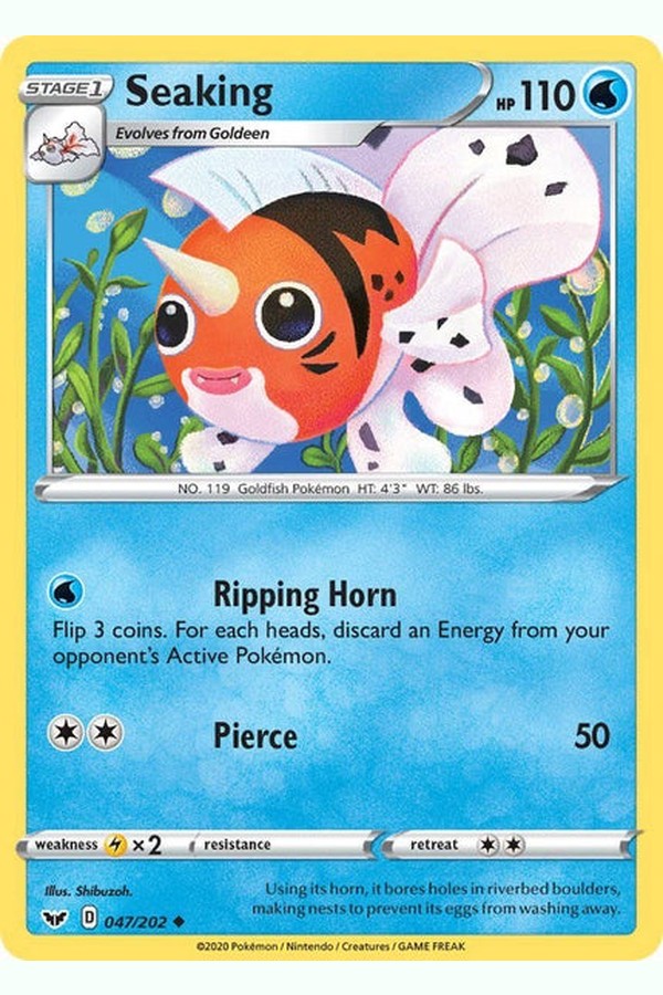 047 / 202 Seaking - Uncommon - Collectible Madness
