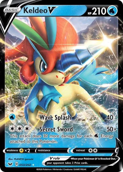 053 / 202 Keldeo V - Ultra Rare - Collectible Madness