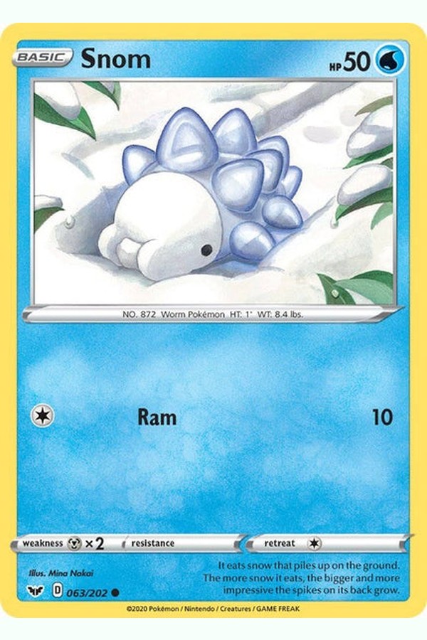 063 / 202 Snom - Common - Collectible Madness
