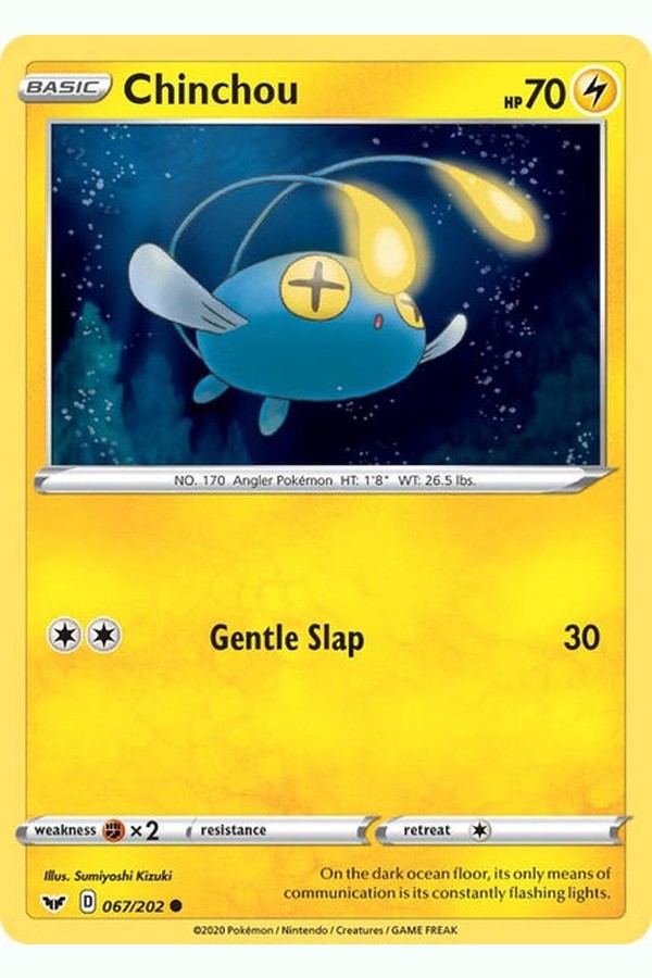 067 / 202 Chinchou - Common - Collectible Madness