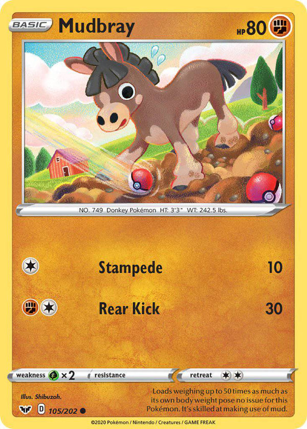 105 / 202 Mudbray - Common - Collectible Madness