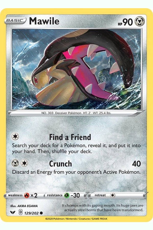 129 / 202 Mawile - Common - Collectible Madness
