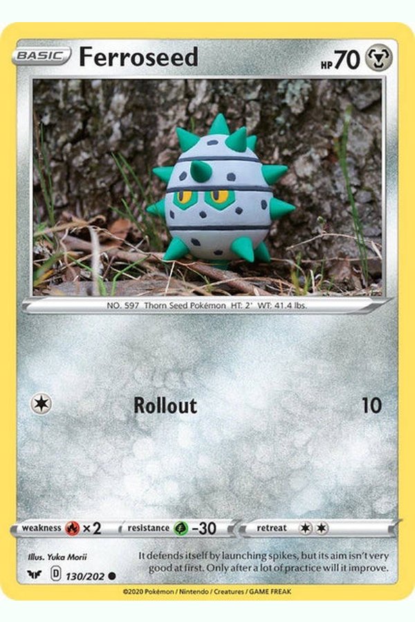 130 / 202 Ferroseed - Common - Collectible Madness