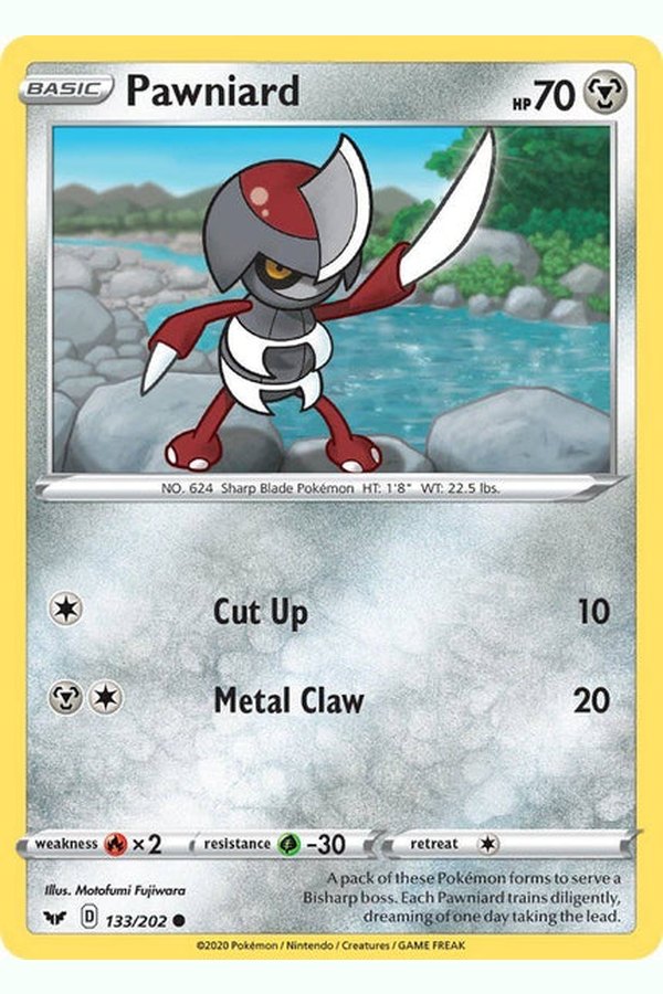 133 / 202 Pawniard - Common - Collectible Madness