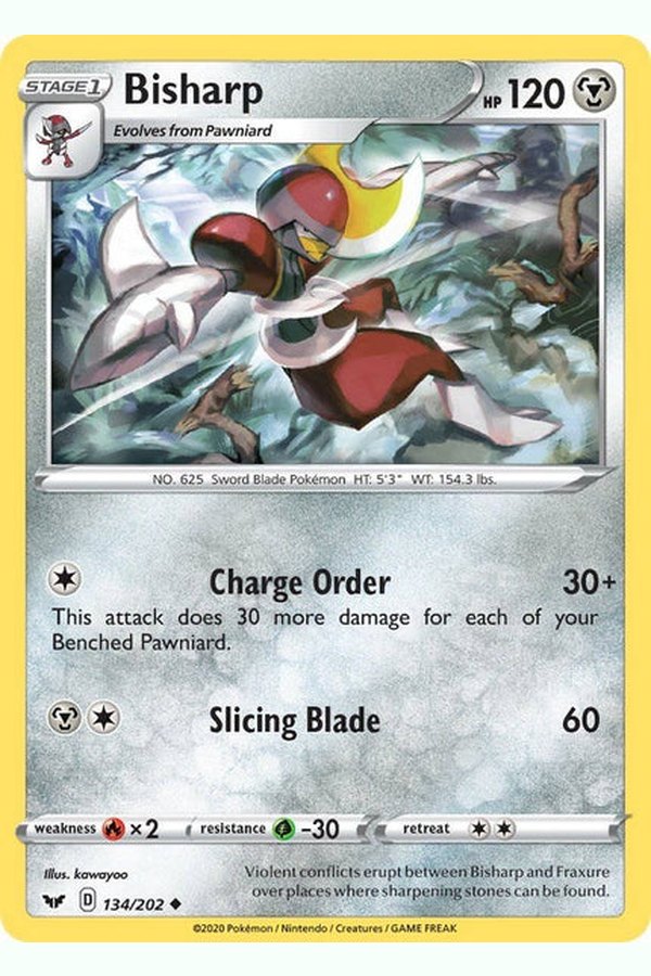 134 / 202 Bisharp - Uncommon - Collectible Madness