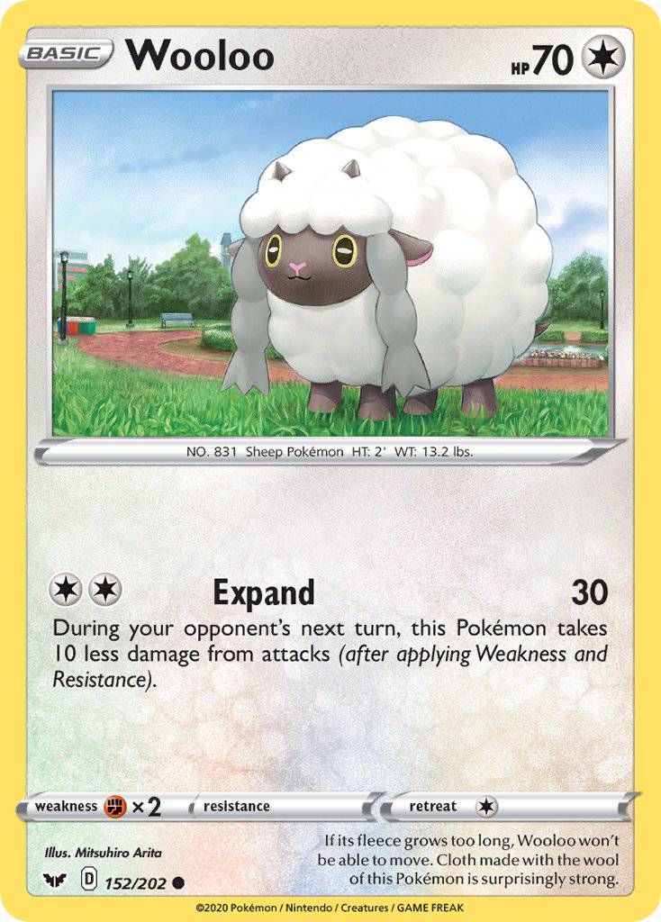152 / 202 Wooloo - Common - Collectible Madness