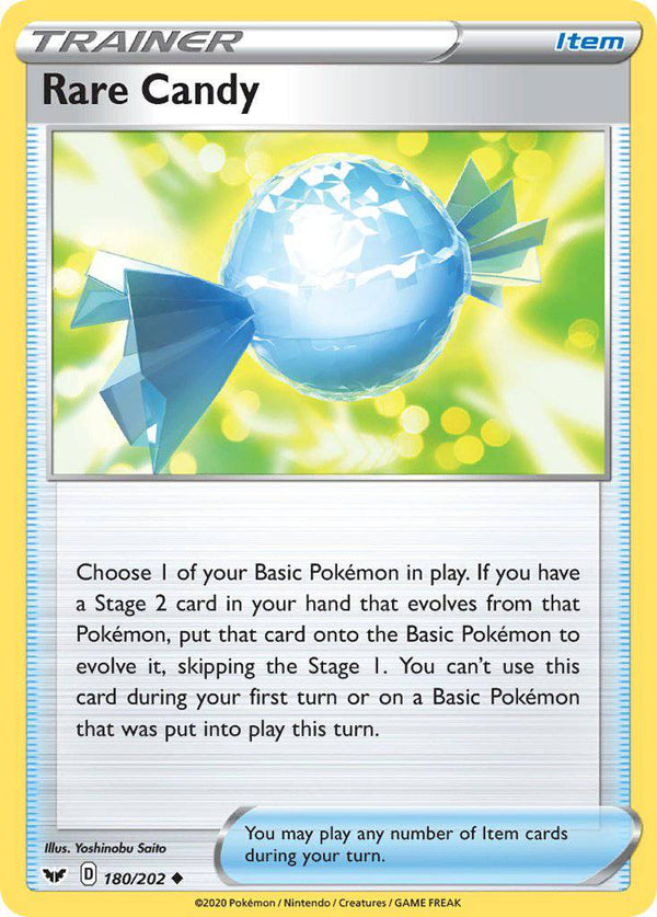 180 / 202 Rare Candy - Uncommon - Collectible Madness