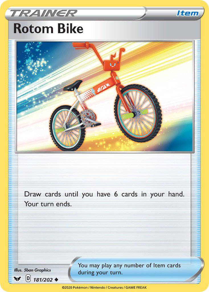 181 / 202 Rotom Bike - Uncommon - Collectible Madness