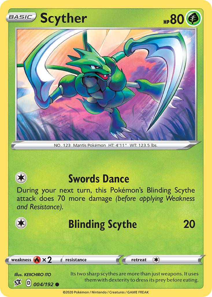 004 / 192 Scyther - Common - Collectible Madness