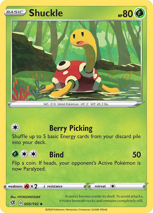 005 / 192 Shuckle - Uncommon - Collectible Madness