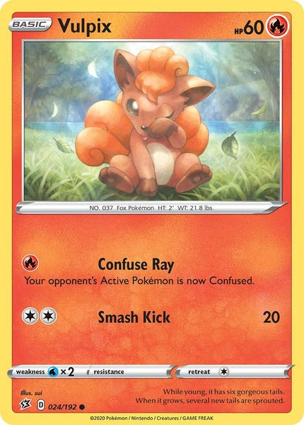 024 / 192 Vulpix - Common - Collectible Madness