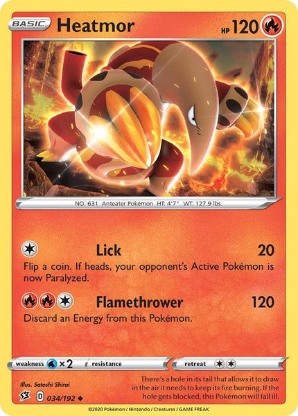 034 / 192 Heatmor - Uncommon - Collectible Madness